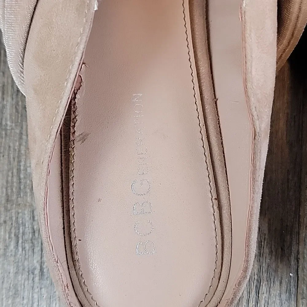 BCBGeneration Nessa velvet slip-on flats Size 9.5